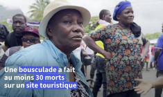 Haïti: une bousculade sur un site touristique fait au moins 30 morts