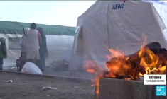 À Osmaniye, les recherches se poursuivent malgré le froid glacial