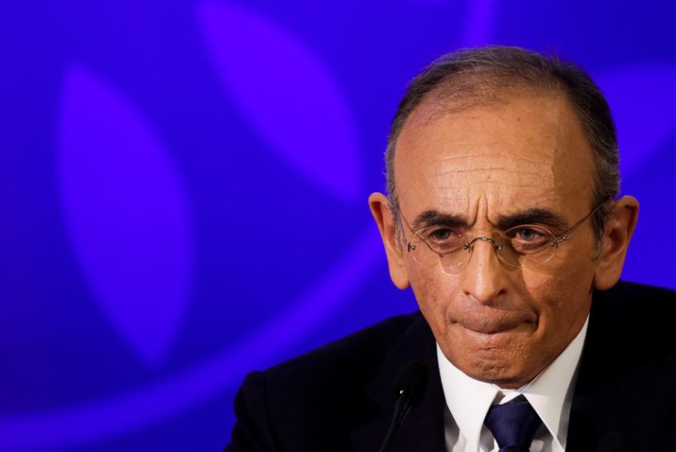 Photo d'archives: Le commentateur d'extrême droite français Eric Zemmour