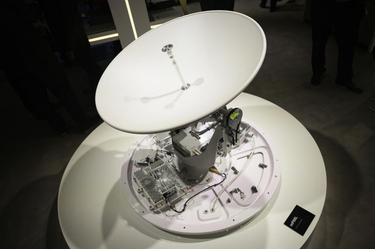 Antenne satelitaire SES ( AFP / JOSEP LAGO )