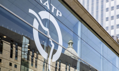 Photo du siège de la RATP à Paris, le 28 août 2018. ( AFP / JOEL SAGET )