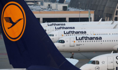 Des avions de la compagnie aérienne Lufthansa