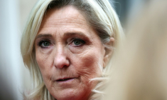 Marine Le Pen à Paris, le 3 octobre 2025 ( AFP / Anne-Christine POUJOULAT )