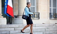 La Première ministre française Elisabeth Borne à l'Elysée