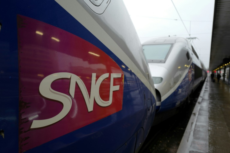 Un collectif influent a rejoint samedi l'appel à la grève des contrôleurs de TGV lancé par le syndicat SUD-Rail pour les 9, 10 et 11 mai ( AFP / Ludovic MARIN )