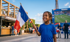 Les agences événementielles développent un produit «Fan-Zone» tout compris, qu'elles vendent aux collectivités sur le modèle classique d'un espace sécurisé avec écran géant, restauration et services en option. (crédit: Adobe Stock/photo générée par IA)