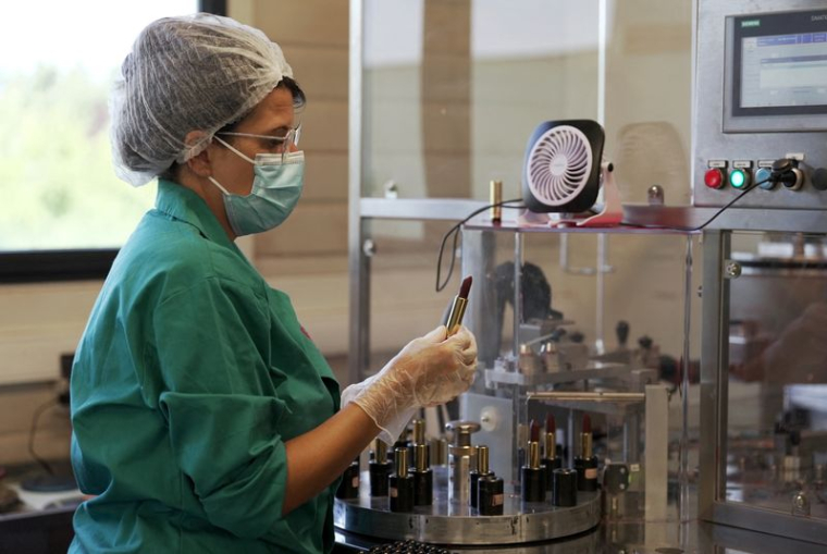 Usine de fabrication de la marque française Le Rouge Français à Pacy-sur-Eure