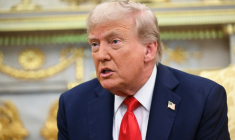 Le président américain Donald Trump dans le Bureau ovale de la Maison Blanche, le 3 septembre 2025 à Washington ( AFP / SAUL LOEB )