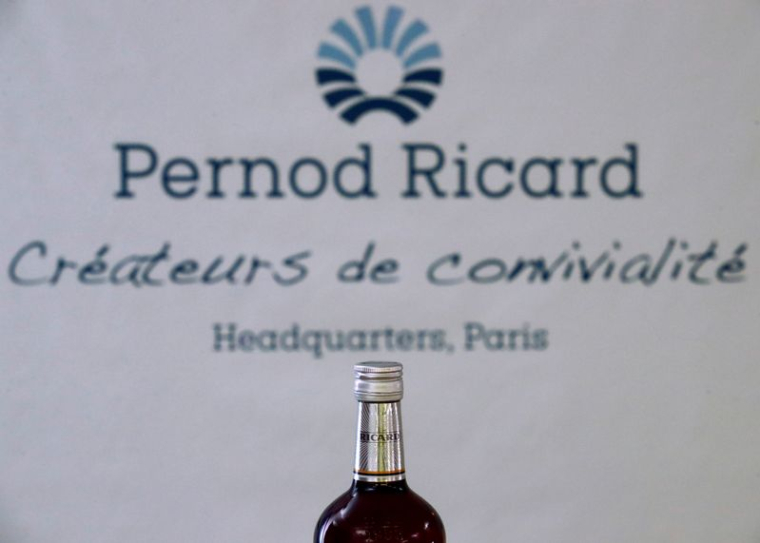Le logo du groupe Pernod Ricard