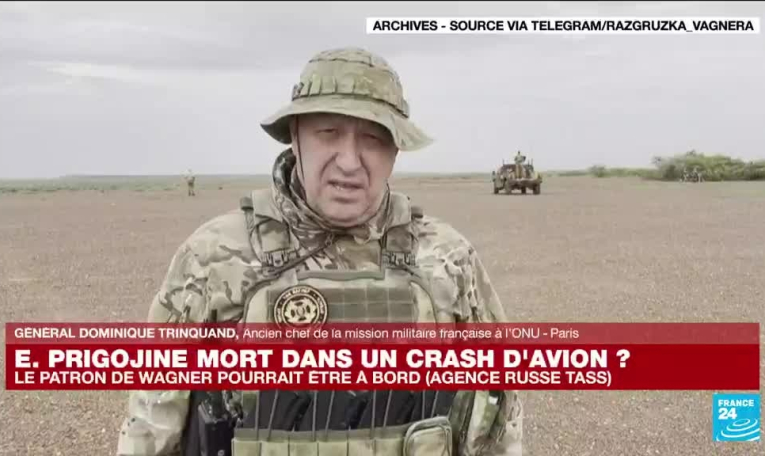 Êdition spéciale sur France 24 : Evguéni Prigojine mort dans un crash d'avion ?