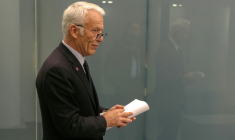 Le président du Medef Patrick Martin, le 15 avril 2026 à Paris. ( AFP / Alain JOCARD )