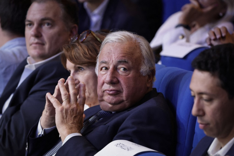 Gérard Larcher, à Paris, le 7 septembre 2025 ( AFP / STEPHANE DE SAKUTIN )