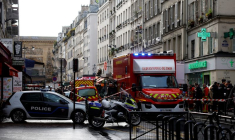 Les lieux de la fusillade devant le centre culturel kurde à Paris