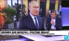 Poutine réagit aux frappes de drones à Moscou