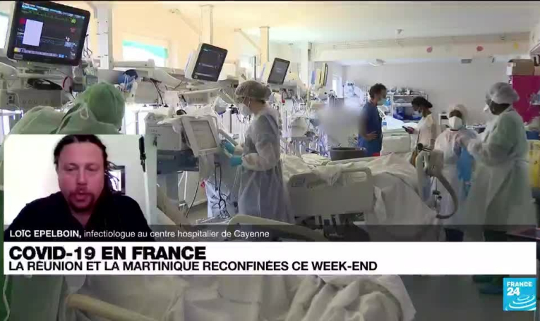 Covid-19 en France : La Réunion et la Martinique reconfinées ce weekend