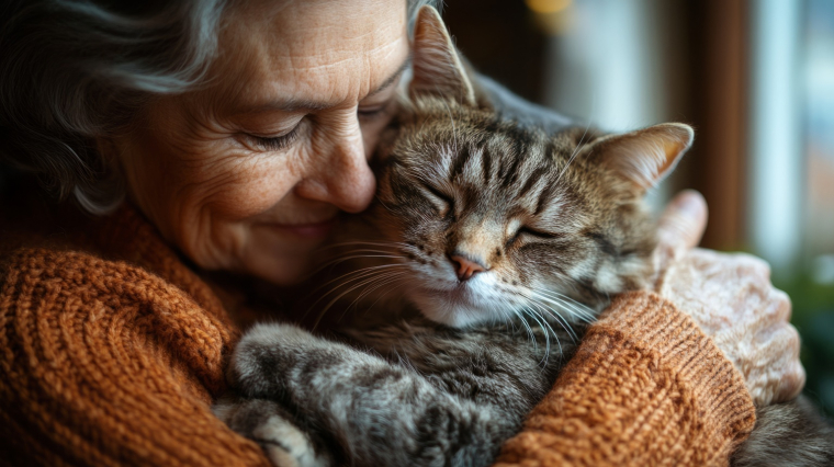 En vieillissant, les besoin des animaux de compagnie &eacute;voluent. (cr&eacute;dit: Adobe Stock/photo g&eacute;n&eacute;r&eacute;e par IA)