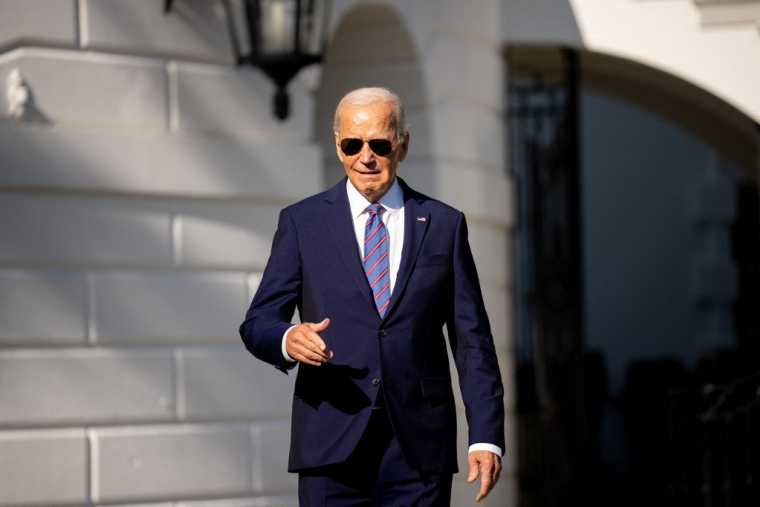 Joe Biden à Washington, aux États-Unis, le 10 septembre 2024. ( GETTY IMAGES NORTH AMERICA / ANDREW HARNIK )