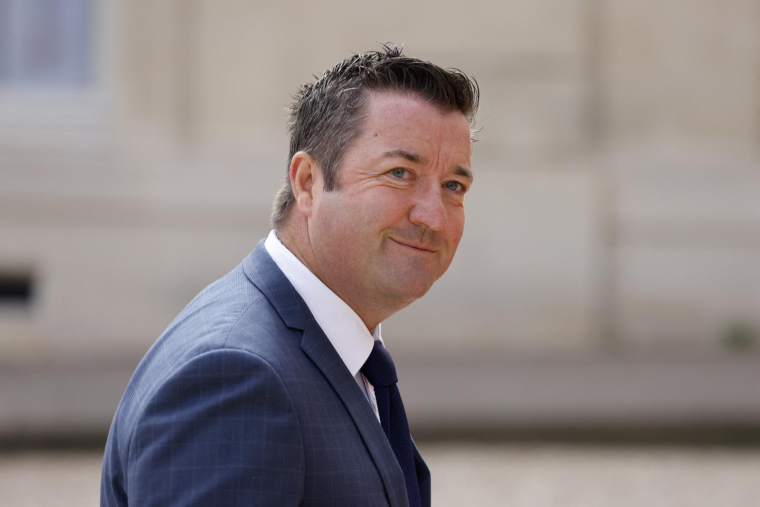 Karl Olive, le 7 mai 2022, à Paris ( AFP / LUDOVIC MARIN )