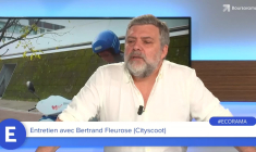 Bertrand Fleurose (PDG de Cityscoot) : "Le marché de la trottinette n'a aucune chance d'être rentable !"