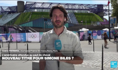 JO 2024 : Kaylia Nemour rêve d'or aux barres asymétriques