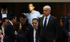 Le Premier ministre israélien Benjamin Netanyahu lors d'une réunion à Jérusalem