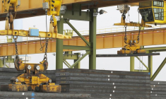 Le site d'une usine ThyssenKrupp Steel USA