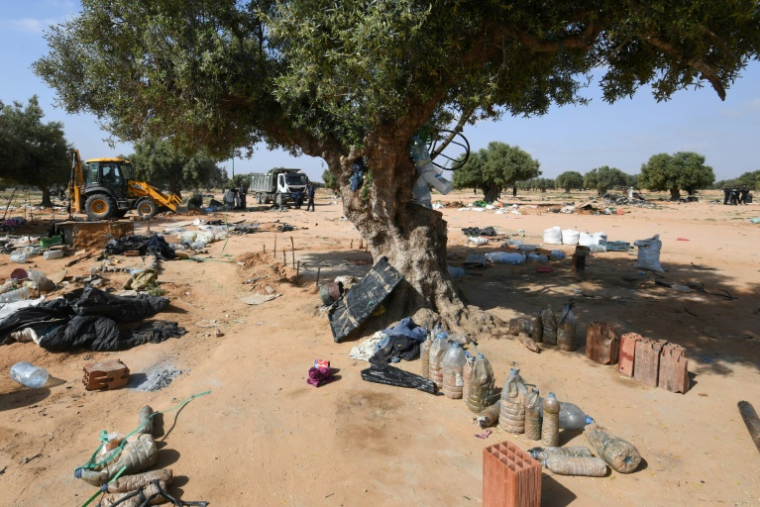 A El Amra le 5 avril 2025 ( AFP / FETHI BELAID )