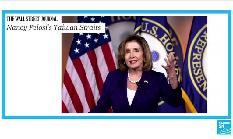 Nancy Pelosi à Taïwan: "Une visite dangereuse et irresponsable"