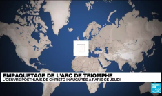 Empaquetage de l'Arc de Triomphe : l'œuvre posthume de Christo inaugurée à Paris