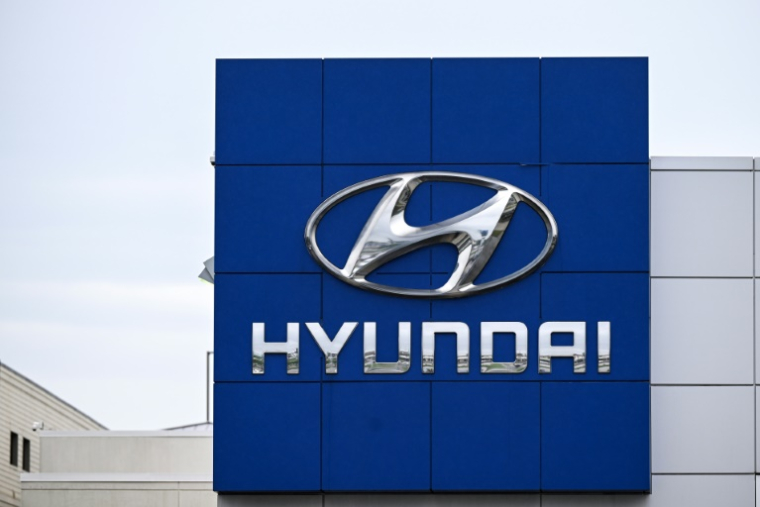 Près de 500 personnes arrêtées dans une usine de Hyundai-LG par la police de l'immigration en Géorgie (sud-est des Etats-Unis), le 4 septembre 2025 ( AFP / RONALDO SCHEMIDT )