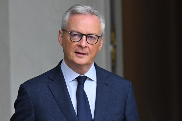 Bruno Le Maire à Paris, le 4 octobre 2023. ( AFP / BERTRAND GUAY )