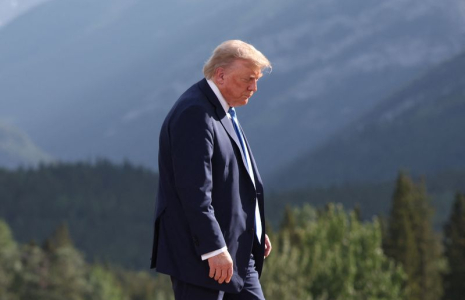 Le président des États-Unis Donald Trump
