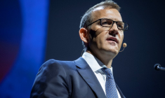 Daniel Kretinsky à Paris, le 5 septembre 2025. ( AFP / THOMAS SAMSON )