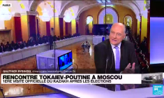 Poutine et le président kazakh affichent leur unité après des tensions sur l'Ukraine