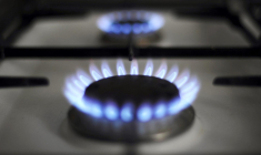 L'année 2022 a notamment connu la plus forte baisse de la consommation de gaz de l'UE de l'histoire, en baisse de 13% à 353 milliards de m3 ( AFP / JOHANNA LEGUERRE )