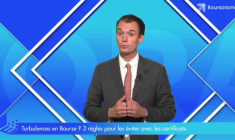 Turbulences en Bourse ? 3 règles pour les éviter