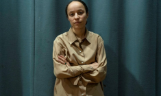 La styliste Grace Wales Bonner à Londres, le 5 janvier 2020 ( AFP / Niklas HALLE'N )