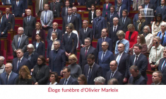 Hommage à Olivier Marleix: les députés observent une minute de silence