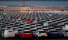 Des voitures produites à l'usine Autoeuropa