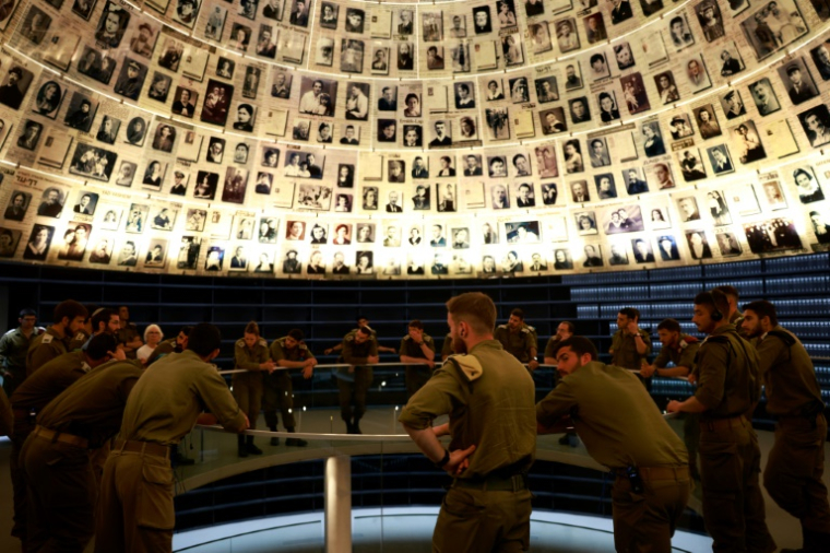 Le mémorial de l'Holocauste Yad Vashem à Jérusalem, le 23 avril 2025 ( AFP / Menahem Kahana )