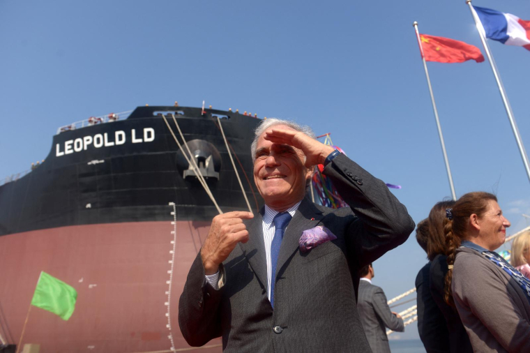 Philippe Louis-Dreyfus à Tianjin (Chine) le 17 octobre 2013. ( AFP / WANG ZHAO )