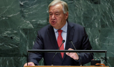 Le Secrétaire général des Nations Unies, Antonio Guterres