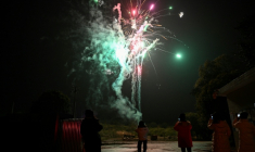 Un feu d'artifice à Liuyang, dans la province du Hunan, le 21 janvier 2026 en Chine ( AFP / Adek BERRY )