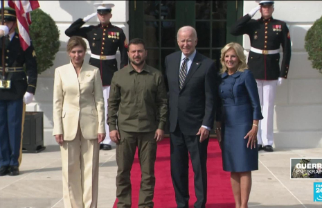 Ukraine : Zelensky aux Etats-Unis pour y présenter son "plan de la victoire"