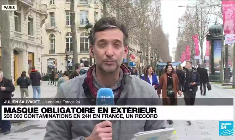 Retour du port obligatoire du masque en extérieur à Paris dès vendredi