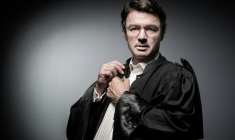 Le président de la Licra, l'avocat Mario Stasi, le 8 novembre 2017, à Paris ( AFP / JOEL SAGET )