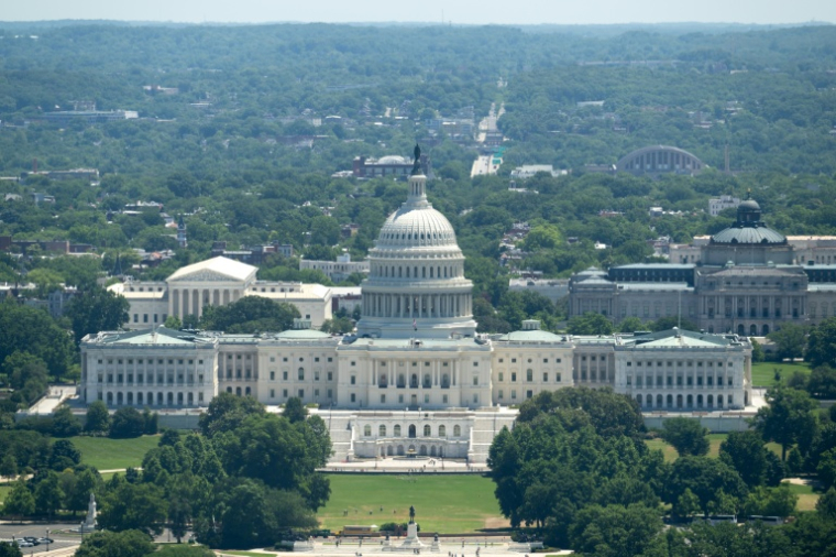 Le Capitole de Washington, siège du Congrès américain, le 31 mai 2026 ( AFP / SAUL LOEB )