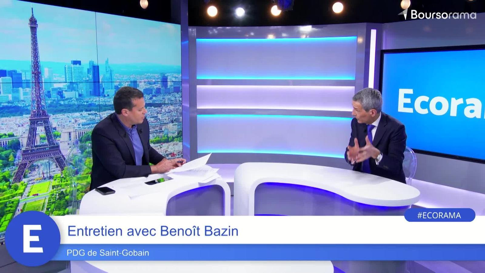 Benoît Bazin (PDG de Saint-Gobain) : "C'est le moment de revenir sur notre action, pour l'emmener au dessus de 100 euros"