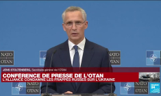 REPLAY - L'Otan condamne les frappes russes sur l'Ukraine