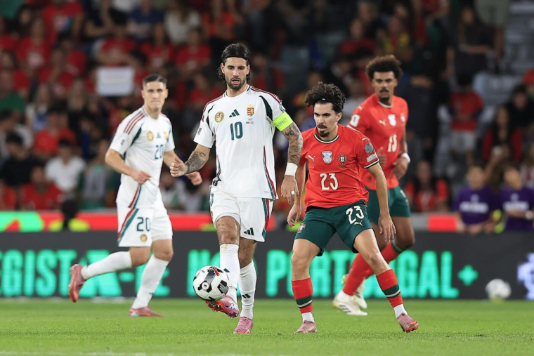 La Hongrie retarde la qualification du Portugal pour le Mondial en toute fin de match